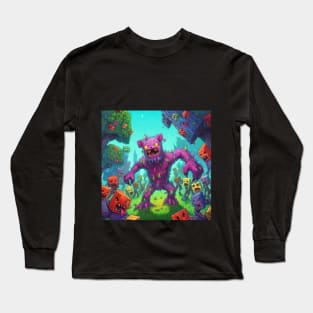 Here is The Monster Long Sleeve T-Shirt